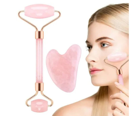 SKINWOW™-Rodillo facial y Gua Sha